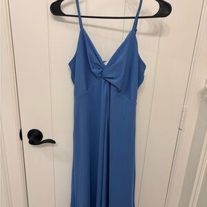 H&M Blue Midi Dress